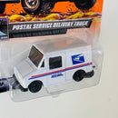 2000 Matchbox On The Road Again Grumman USPS Postal Service Delivery Truck blanco Primera Edición