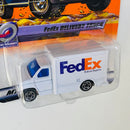 2000 Matchbox CHASE de Edición Limitada Speedy Delivery FedEx Delivery Truck Ford blanco