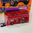 2000 Matchbox On Tour Leyland Titan London Bus rojo - Detalle Burbuja