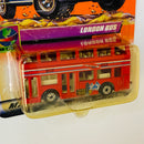 2000 Matchbox CHASE de Edición Limitada On Tour Leyland Titan London Bus rojo