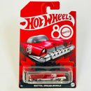 2025 Hot Wheels Mattel 80th Anniversary Mattel Dream Mobile rojo rubí 5SP
