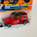 2000 Matchbox Space Explorer Mercedes Benz G Wagon rojo