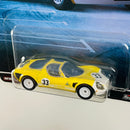 2022 Hot Wheels Premium Car Culture Exotic Envy 69 Alfa Romeo 33 Stradale amarillo Llantas de Goma RR