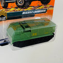 1999 Matchbox Military Patrol Lockheed Martin M-270 Missile Launcher verde militar con Lanzador Móvil Primera Edición