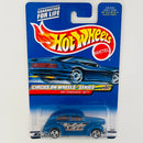 2000 Hot Wheels Circus on Wheels Series Fat Fendered 40 Ford azul SB base ZAMAC