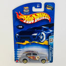 2003 Hot Wheels Wastelanders Fat Fendered 40 Ford 156 gris 5SP - Detalle Burbuja