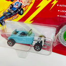 1993 Johnny Lightning The Challengers Commemorative Limited Edition Series I Classic 32 Roadster Ford celeste Redline con Moneda Coleccionista