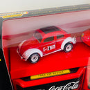 1999 Matchbox Collectibles Target Exclusive Coca Cola 2 Pack Set de 2 - Volkswagen 1962 VW Beetle y 1998 Coke VW Concept 1 con Llantas de Goma