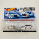 2022 Hot Wheels Premium Car Culture Group B 2 Pack Set de 2 con Llantas de Goma RR - Lancia Rally 037, 84 Audi Sport Quattro