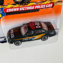 1998 Matchbox To The Rescue 1997 Ford Crown Victoria Police Car negro
