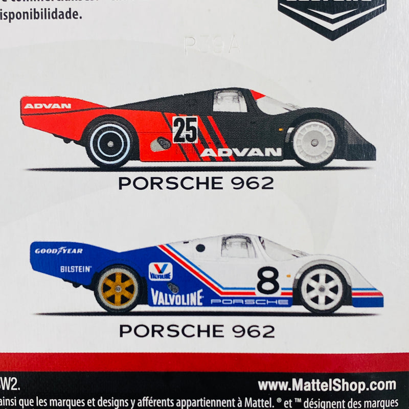 HOT WHEELS CAR Culture Circuit Legends Porsche 962 Real Riders Advan 3