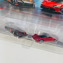 2022 Hot Wheels Premium Car Culture McLaren 2 Pack Set de 2 - McLaren Senna y McLaren 720S con Llantas de Goma RR