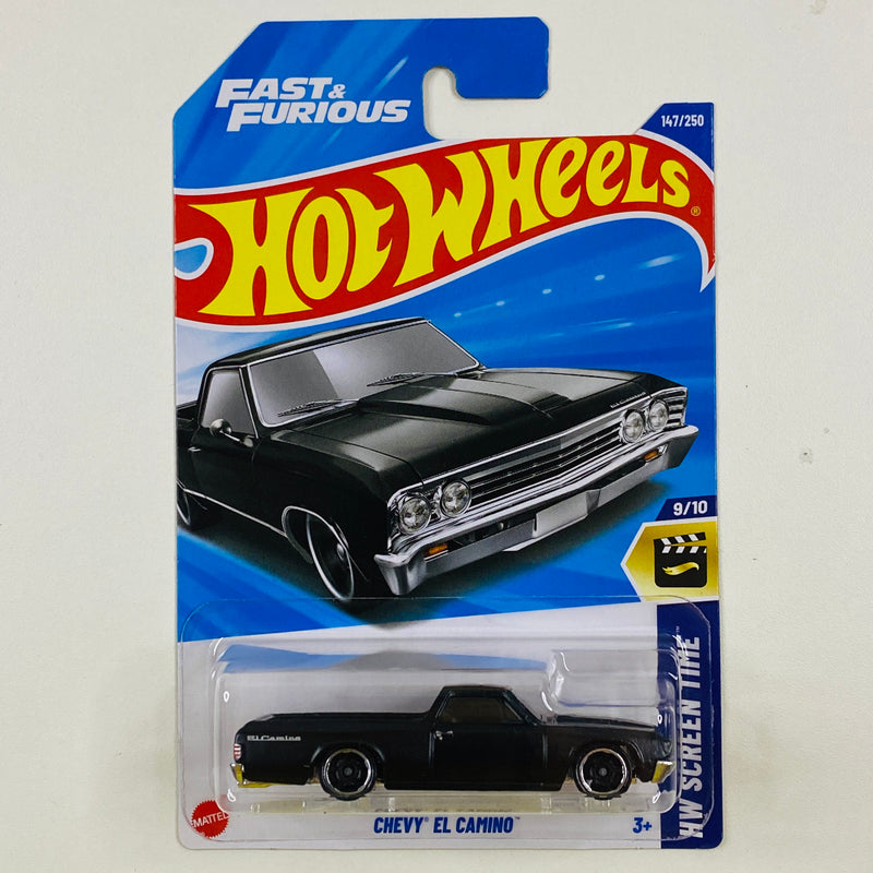 2025 Hot Wheels HW Screen Time Fast & Furious Rápidos y Furiosos Chevy El Camino negro MC5