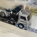 2022 Hot Wheels Premium Car Culture Team Transport 16 Mercedes AMG GT3 y camión Fleet Street con Llantas de Goma RR