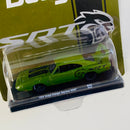 2019 M2 Machines Auto-Drivers Limited Edition 1/4,875 SRT 1969 Dodge Charger Daytona HEMI R65 verde Llantas de Goma