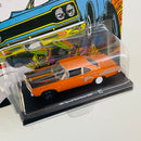 2023 M2 Machines Auto-Drivers Limited Edition 1/9.600 1969 Plymouth Road Runner HEMI R97 naranja Llantas de Goma