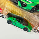 2025 Hot Wheels Premium Boulevard Lamborghini Temerario verde Llantas de Goma RR Primera Edición