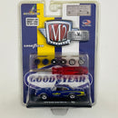 2015 M2 Machines Auto-Wheels Limited Edition Goodyear 1970 Dodge Super Bee 383 R03 azul Llantas de Goma
