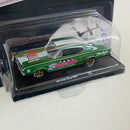 2023 M2 Machines Auto-Drivers Limited Edition 1/9,600 Speed Dawg 1966 Dodge Charger HEMI R92 verde Llantas de Goma