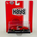 2022 M2 Machines Auto-Drivers Limited Edition 1/9,600 Hays 1966 Dodge Charger 383 R84 rojo Llantas de Goma