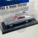 2021 M2 Machines Auto-Drivers Limited Edition 1/8,480 1966 Dodge Charger 383 R73 plata Llantas de Goma