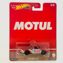 2023 Hot Wheels Premium Pop Culture Vintage Oil Motul Datsun 620 rojo Llantas de Goma RR