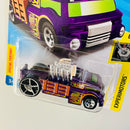 2018 Hot Wheels Treasure Hunt Experimotors Crate Racer morado OH5 con 5SP