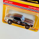 2022 Hot Wheels RLC 20th Anniversary Exclusivo Red Line Club Custom Camaro Chevrolet cromado Llantas Redline RL
