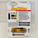 2010 Hot Wheels RLC Exclusivo Red Line Club Real Riders Limited Edition 1753/5000 Classic Cord dorado spectraflame Llantas de Goma RR