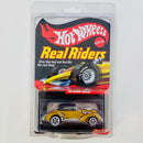 2010 Hot Wheels RLC Exclusivo Red Line Club Real Riders Limited Edition 1753/5000 Classic Cord dorado spectraflame Llantas de Goma RR