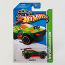 2013 Hot Wheels Treasure Hunt HW Imagination Sting Rod II verde oliva 6SP