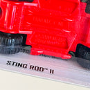 2013 Hot Wheels Treasure Hunt HW Imagination Sting Rod II verde oliva 6SP