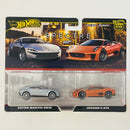 2025 Hot Wheels Premium Car Culture James Bond Spectre 007 2 Pack Set de 2 - Aston Martin DB10 y Jaguar C-X75 con Llantas de Goma RR