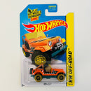 2015 Hot Wheels Treasure Hunt HW Off Road Jeep CJ-7 naranja 6SP
