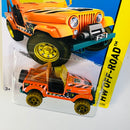 2015 Hot Wheels Treasure Hunt HW Off Road Jeep CJ-7 naranja 6SP