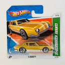 2011 Hot Wheels Treasure Hunts T-Hunt Studebaker Avanti dorado metálico 5SP base ZAMAC