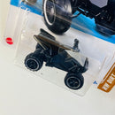 2025 Hot Wheels HW Dirt Tesla Cyberquad plata metálico 6SP con BAJA5 Primera Edición