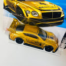 2025 Hot Wheels HW Race Day 2018 Bentley Continental GT3 dorado metálico TRAP5