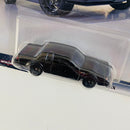 2022 Hot Wheels Premium Fast & Furious Rápidos y Furiosos 87 Buick Regal GNX negro Llantas de Goma RR
