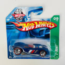 2008 Hot Wheels Treasure Hunts T-Hunt 16 Angels azul 5SP base ZAMAC