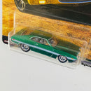 2020 Hot Wheels Premium Fast & Furious Motor City Muscle 72 Ford Gran Torino Sport verde metálico Llantas de Goma RR base ZAMAC