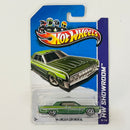 2013 Hot Wheels HW Showroom 64 Lincoln Continental verde metálico 10SP