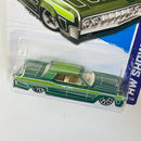 2013 Hot Wheels HW Showroom 64 Lincoln Continental verde metálico 10SP