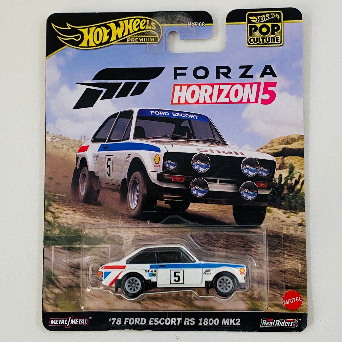 2024 Hot Wheels Premium Pop Culture Forza Horizon 78 Ford Escort RS
