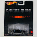 2022 Hot Wheels Entertainment KITT El Auto Fantástico Knight Rider K.I.T.T. Super Pursuit Mode negro Llantas de Goma RR