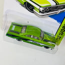 2014 Hot Wheels HW Workshop Custom 64 Ford Galaxie 500 verde metálico PR5