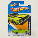 2012 Hot Wheels Muscle Mania Mopar 70 Plymouth Road Runner verde MC5
