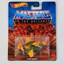 2021 Hot Wheels Entertainment Masters of the Universe He-Man Wind Raider verde MC1 con 5SP - Detalle Burbuja