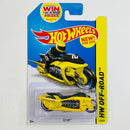 2014 Hot Wheels HW Off-Road Fly By amarillo MC3 Primera Edición