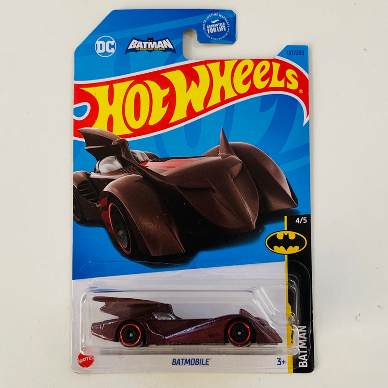 2023 Hot Wheels Batman The Brave and the Bold Batmobile granate metálico AD